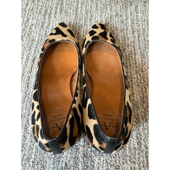 Aquatalia Leopard Print Heels - Picture 3 of 10